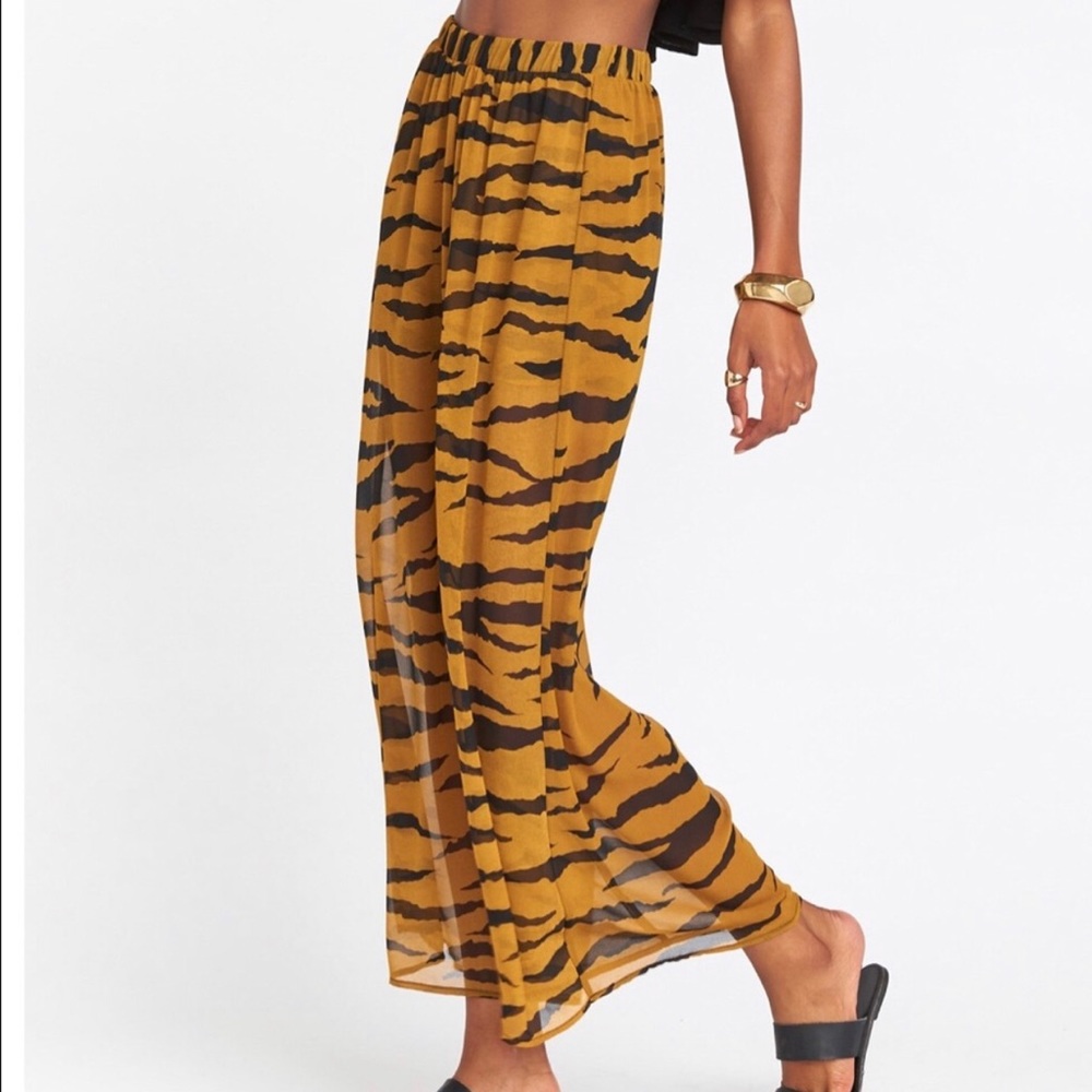 Show Me Your Mumu Explorer Pants Tiger Print